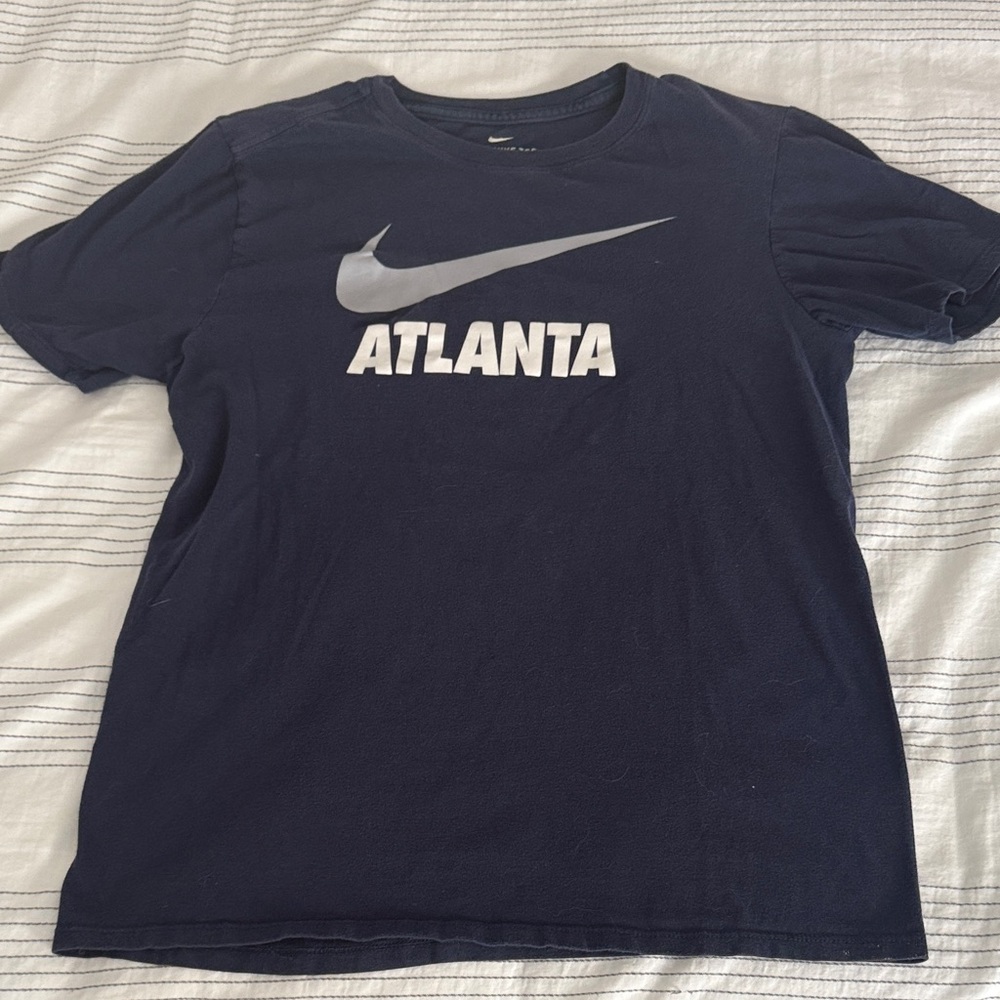 Nike Men's Navy Atlanta Graphic Tee